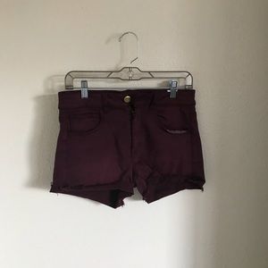 American Eagle Hi-Rise Shortie shorts